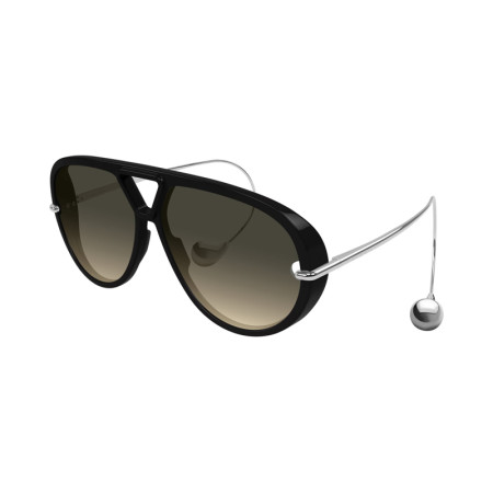 Bottega Veneta Women's Designer Geometric Sunglasses BV1273S010 Metal/Acetate Frame M13999
