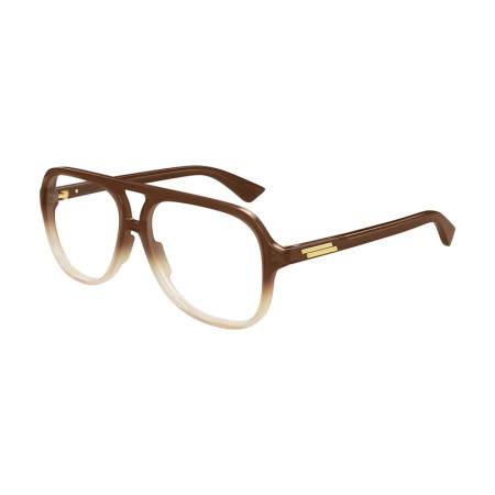 Bottega Veneta Women's Designer Square Eyeglasses BV1417O004 Clear Demo Lens M13934