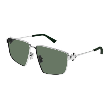 Bottega Veneta Women's Designer Square RX-Sunglasses BV1223S003 Metal Frame M13815