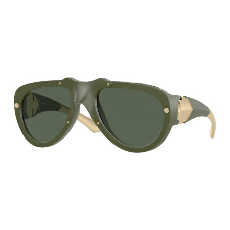 Burberry Unisex Designer Aviator RX-Sunglasses BE4433U413871 Dark Green Lenses M13612