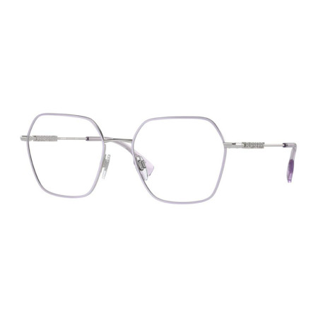 Burberry Women's Designer Geometric Eyeglasses BE13811345/54 Clear Demo Lenses M09417
