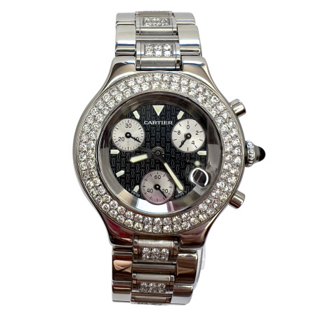 Cartier Chronoscaph 21 Stainless Steel Dia... S000416