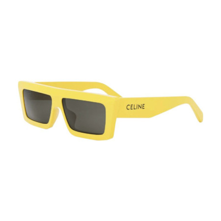 Celine Men's Designer Square Sunglasses CL40214U39A Grey Lenses M12759