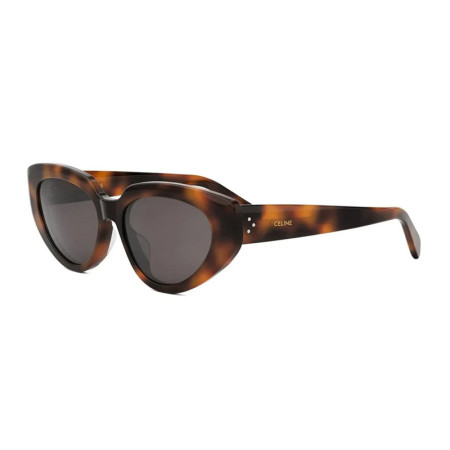 Celine Women's Designer Cat Eye Eyeglasses CL40286F53A Grey Lenses M15131