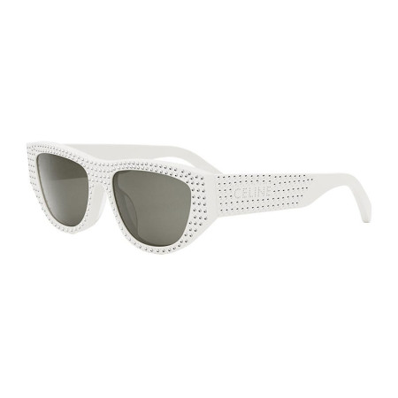 Celine Women's Designer Cat Eye RX-Sunglasses CL4278US25A Grey Lenses M08706