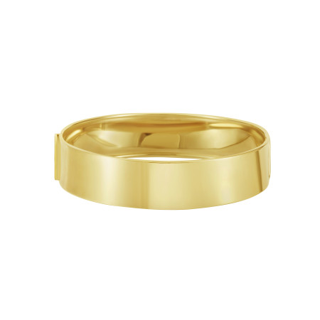 14.5mm Classic Designer Medium Width Bracelet for Men & Women | 14K Yellow Gold | Box Clasp HD5085