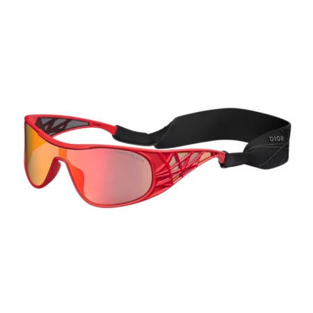 Dior Men's Designer Shield Sunglasses DIORFLUIDCANNAGEM1I36J7 Acetate Frame M15609
