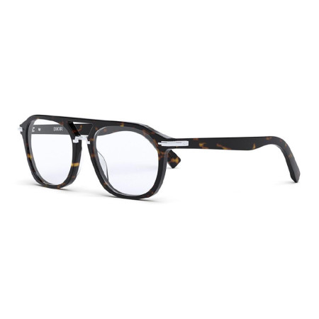 Dior Men's Designer Square Eyeglasses DIORBLACKSUITON1I552000 ACETATE Frame M09043