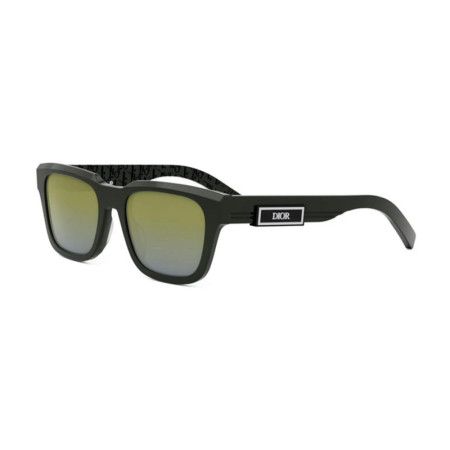 Dior Men's Designer Square RX-Sunglasses DIORB23S1I55H7 Yellow Mirror Lenses M15149