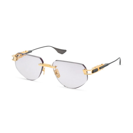 Dita Cyber Smoke - Black Iron Women's Square Sunglasses