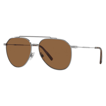 Dolce & Gabbana Men's Designer Aviator Sunglasses DG229604/73 Metal Frame M08939