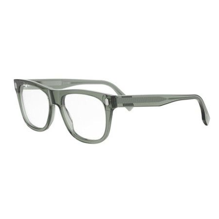 Fendi Men's Designer Square Eyeglasses FE50070I54020 Clear Demo Lens M13692