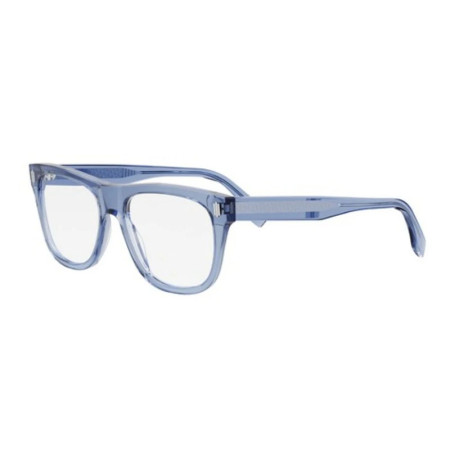 Fendi Men's Designer Square Eyeglasses FE50070I54090 Clear Demo Lens M13693