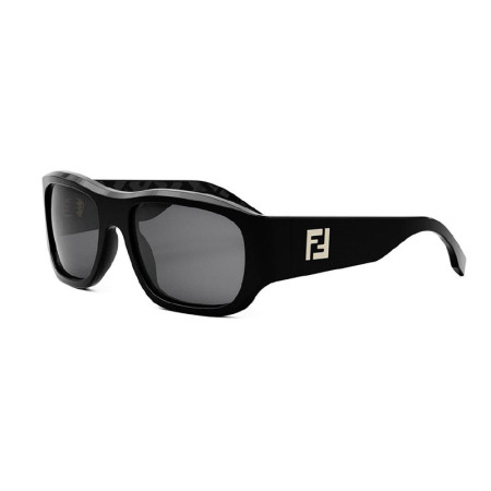 Fendi Unisex Designer Square RX-Sunglasses FE40117I01A Smoke Lenses M14507