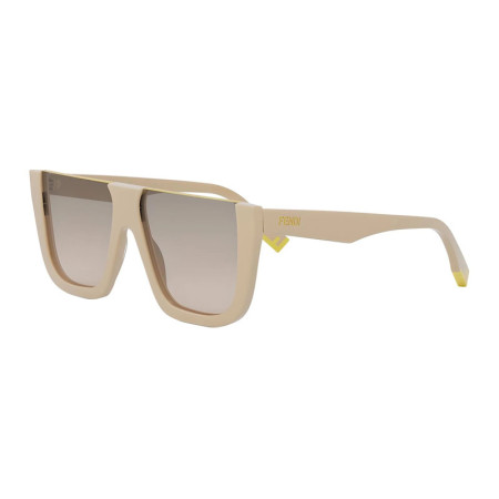 Fendi Women's Designer Geometric RX-Sunglasses FE40136I57F Brown Gradient Lenses M15597