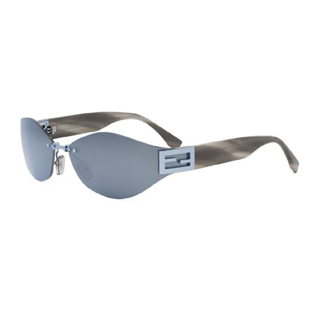 Fendi Women's Designer Geometric Sunglasses FE40159U84C Grey Lenses M18259