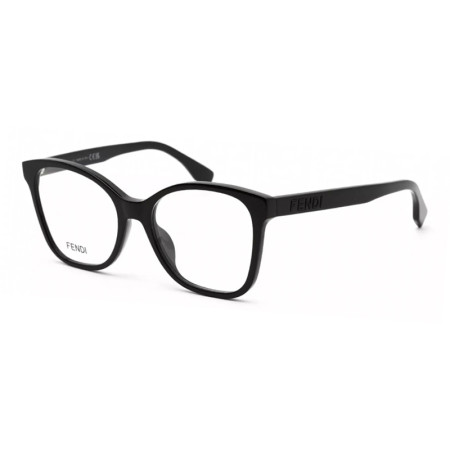 Fendi Women's Designer Square Eyeglasses FE50018I52001 Clear Demo Lenses M15600