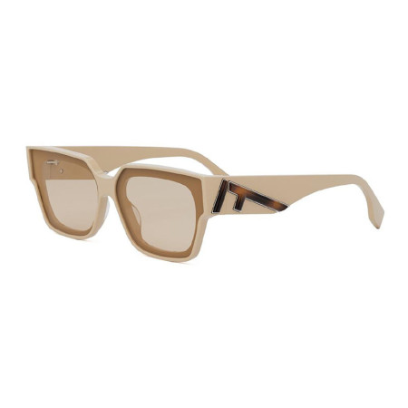 Fendi Women's Designer Square RX-Sunglasses FE40099I57E Brown Lenses M18256