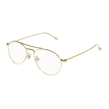 Gucci Men's Designer Aviator Eyeglasses GG1187O001 Clear Demo Lenses M15557