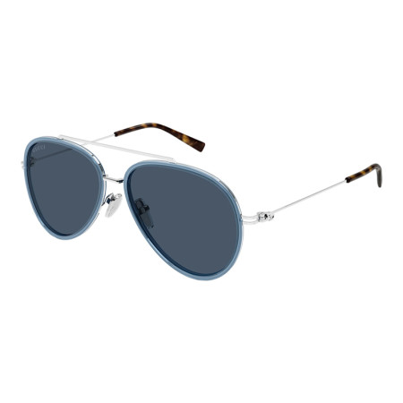 Gucci Men's Designer Aviator RX-Sunglasses GG1981S003 Blue Lenses M14490