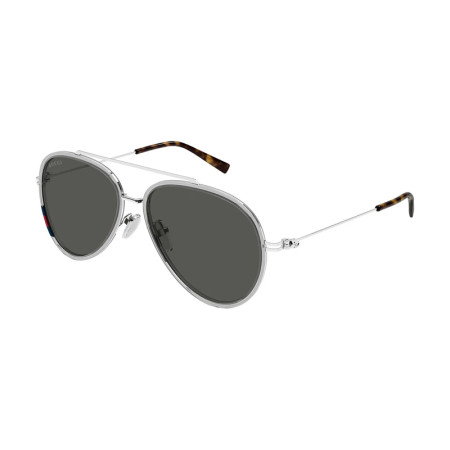 Gucci Men's Designer Aviator RX-Sunglasses GG1981S005 Grey Lenses M14492