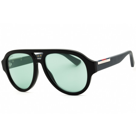 Gucci Men's Designer Aviator RX-Sunglasses GG2088S002 Green Lenses M13864