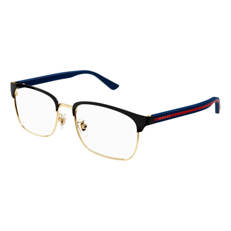 Gucci Men's Designer Rectangle Eyeglasses GG0934OA005 Clear Demo Lenses M13792