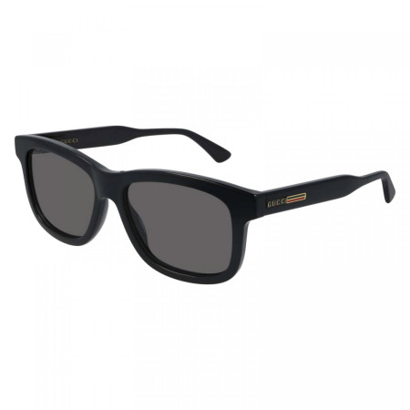Gucci Men's Designer Rectangle Sunglasses GG0824S005 Grey Lenses M13274