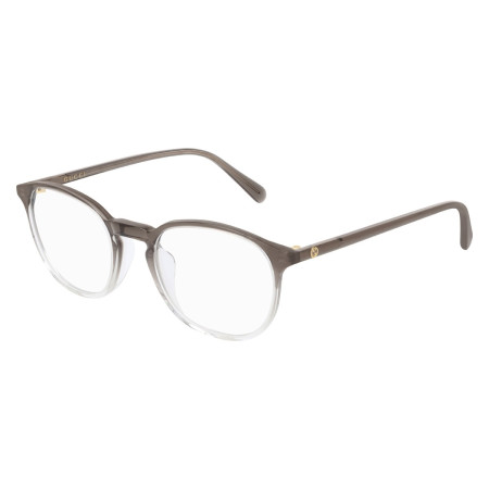 Gucci Men's Designer Round Eyeglasses GG0552OA008 Clear Demo Lenses M09471