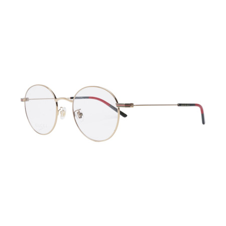 Gucci Men's Designer Round Eyeglasses GG1054OK002 Clear Demo Lenses M15089