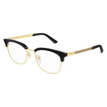 Gucci Men's Designer Square Eyeglasses GG0698OA002 Clear Demo Lenses M09472