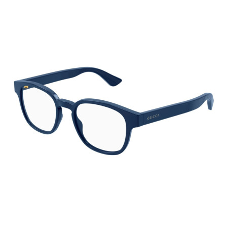 Gucci Men's Designer Square Eyeglasses GG1343O005 Clear Demo Lenses M15552