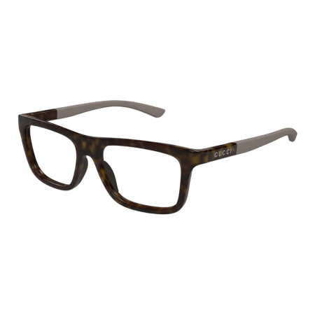 Gucci Men's Designer Square Eyeglasses GG1737O002 Clear Demo Lens M09023