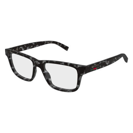 Gucci Men's Designer Square Eyeglasses GG1987O003 Clear Demo Lens M13312