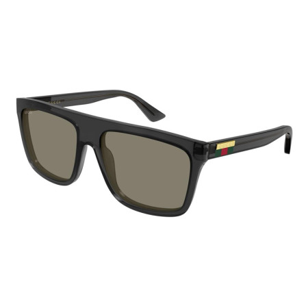Gucci Men's Designer Square RX-Sunglasses GG0748S010 Grey Lenses M15615