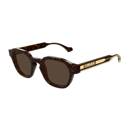 Gucci Men's Designer Square RX-Sunglasses GG1730S002 Brown Lenses M14685