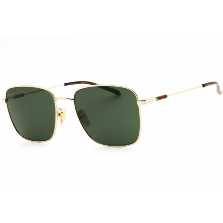 Gucci Men's Designer Square RX-Sunglasses GG2097SK002 Green Lenses M13863