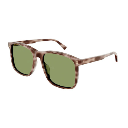 Gucci Men's Designer Square Sunglasses GG1041S004 Green Lenses M09467