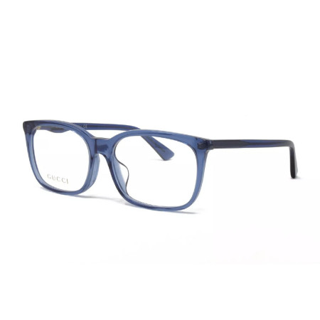 Gucci Unisex Designer Square Eyeglasses GG0333OA003 Clear Demo Lens M09584