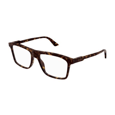 Gucci Unisex Designer Square Eyeglasses GG1820O002 Clear Demo Lenses M14440