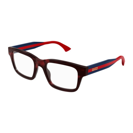 Gucci Unisex Designer Square Eyeglasses GG1865O009 Clear Demo Lens M09025