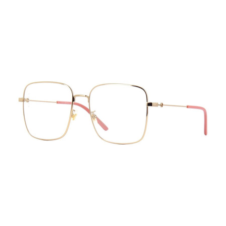 Gucci Women's Designer Aviator Eyeglasses GG0445O001 Clear Demo Lenses M15077