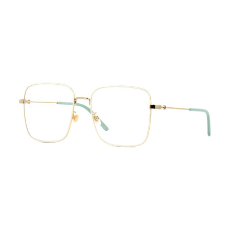 Gucci Women's Designer Aviator Eyeglasses GG0445O004 Clear Demo Lenses M15086