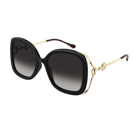Gucci Women's Designer Butterfly RX-Sunglasses GG1021S002 Grey Gradient Lenses M13741