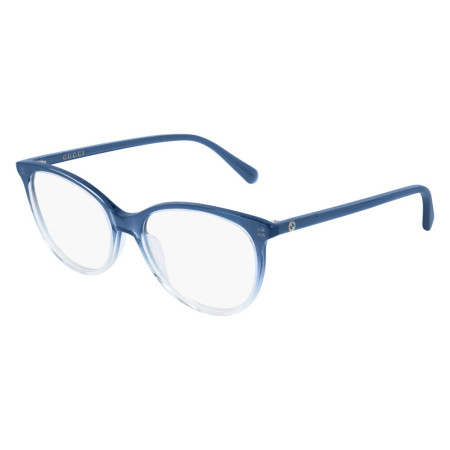 Gucci Women's Designer Cat Eye Eyeglasses GG0550O004 Clear Demo Lenses M09470