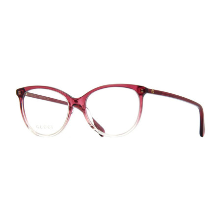 Gucci Women's Designer Cat Eye Eyeglasses GG0550O007 Clear Demo Lenses M09586