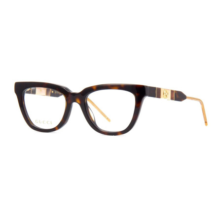 Gucci Women's Designer Cat Eye Eyeglasses GG0601O005 Clear Demo Lenses M14147