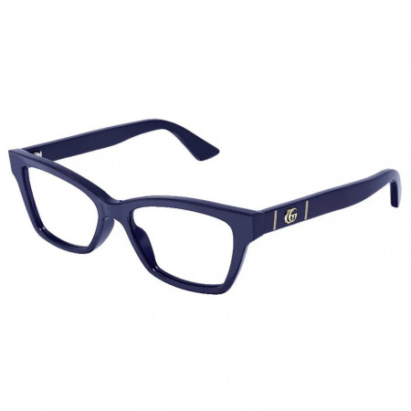 Gucci Women's Designer Cat Eye Eyeglasses GG0634O009 Clear Demo Lenses M09514