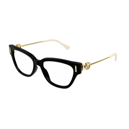 Gucci Women's Designer Cat Eye Eyeglasses GG1205O001 Clear Demo Lenses M13744