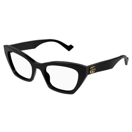 Gucci Women's Designer Cat Eye Eyeglasses GG1334O001 Clear Demo Lenses M15590